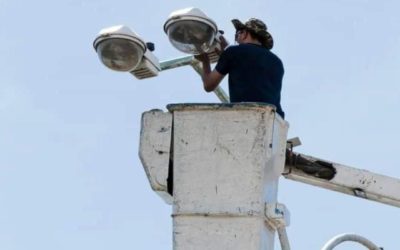 NUEVAS LUMINARIAS EN EL “PUENTE HÉROES DE MALVINAS”
