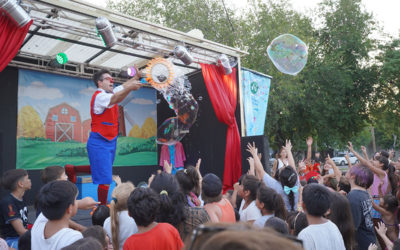 LA GIRA MÁGICA Y MISTERIOSA RECORRE LOS BARRIOS DE MERLO