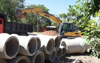 AVANZA LA OBRA HIDRÁULICA DEL ARROYO TORRES