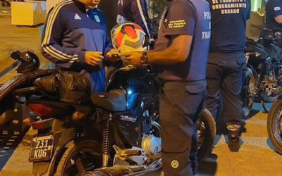 OPERATIVO DE CONTROL Y SEGURIDAD VIAL EN MERLO CENTRO