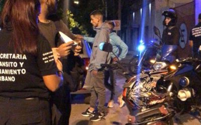 OPERATIVOS DE CONTROL Y DE SEGURIDAD VIAL EN MERLO