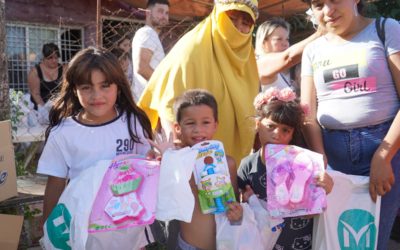 LOS REYES MAGOS VISITARON LOS BARRIOS DE MERLO