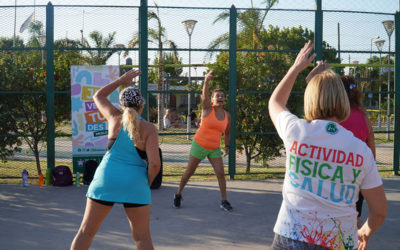 MERLENSES DISFRUTARON DE UNA CLASE ABIERTA DE ZUMBA