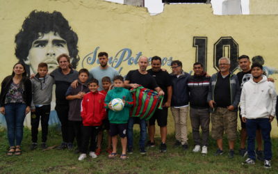ENTREGA DE KITS DEPORTIVOS EN CLUBES DE BARRIO
