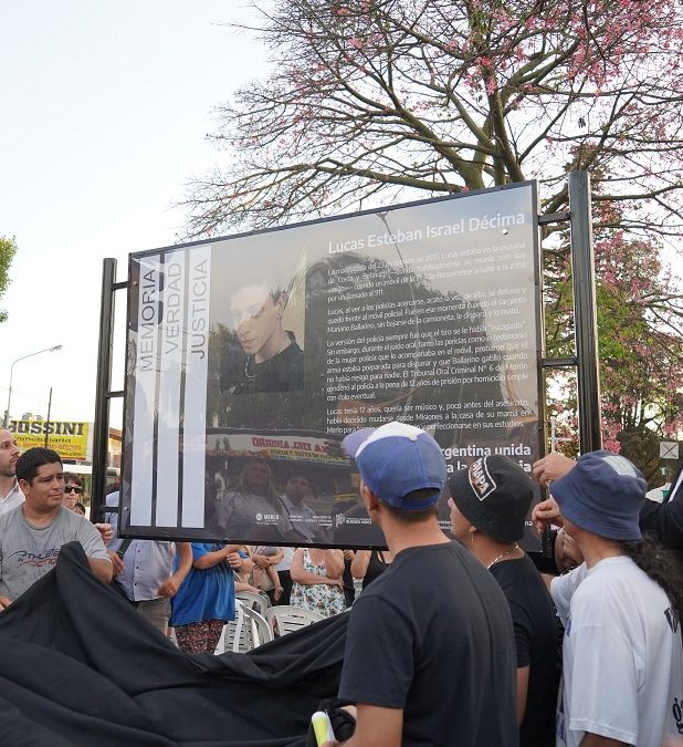 INAUGURACIÓN DE PLACA HONORÍFICA A LUCAS DÉCIMA