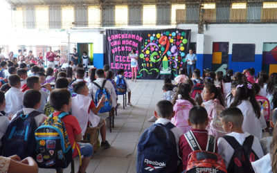 INICIO DE CLASES EN MARIANO ACOSTA