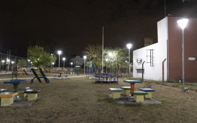 NUEVAS LUMINARIAS EN LA PLAZA BARRIO EL VIVERO