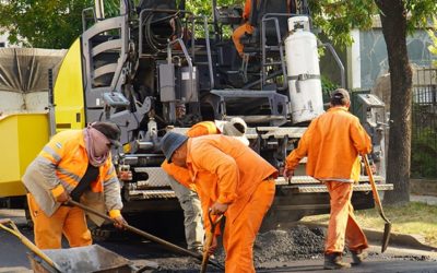 TRABAJOS DE REPAVIMENTACIÓN EN MERLO NORTE