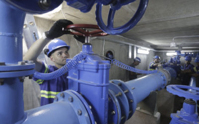 FINALIZÓ LA OBRA DE LA RED PRIMARIA “REFUERZO MERLO” DE AYSA