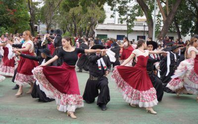 SE REALIZÓ EL “PATIO FOLKLÓRICO” EN LA CASA DE LA CULTURA