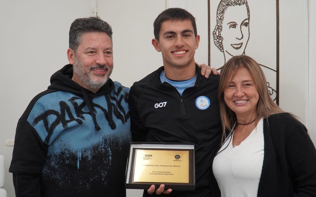 DEPORTISTAS DE “MERLO INCLUSIVO” SE REUNIERON CON LA INTENDENTA