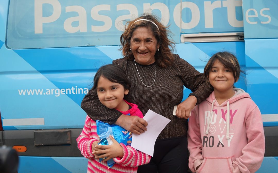 OPERATIVO DE DOCUMENTACIÓN EN BARRIO RIVADAVIA