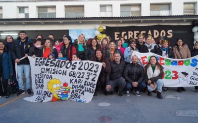 ENTREGA DE TÍTULOS PARA ESTUDIANTES DE FINES EN MERLO NORTE