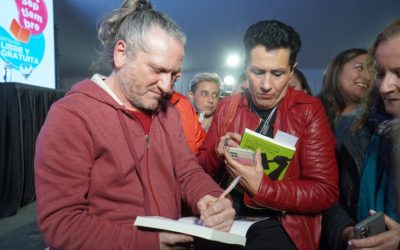 DARIO Z Y PEDRO SABORIDO EN LA FERIA DEL LIBRO