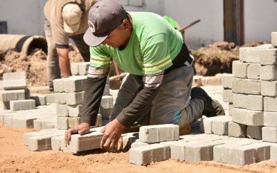 CONTINÚAN LAS OBRAS DE RETICULADO EN LIBERTAD