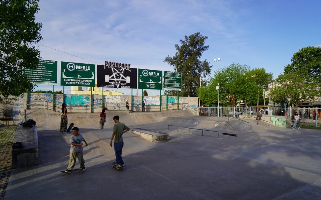 SKATEPARKS GRATUITOS EN MERLO