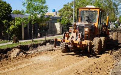 AVANZAN LAS OBRAS DE RETICULADO EN LIBERTAD