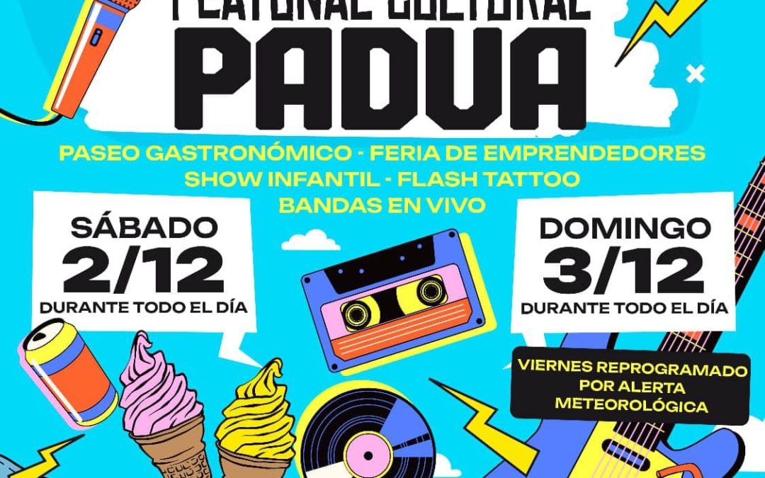 FESTIVAL CULTURAL EN SAN ANTONIO DE PADUA