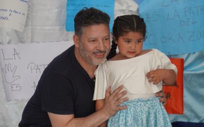 GUSTAVO MENÉNDEZ COMPARTIÓ JORNADA CON DOCENTES Y FAMILIAS
