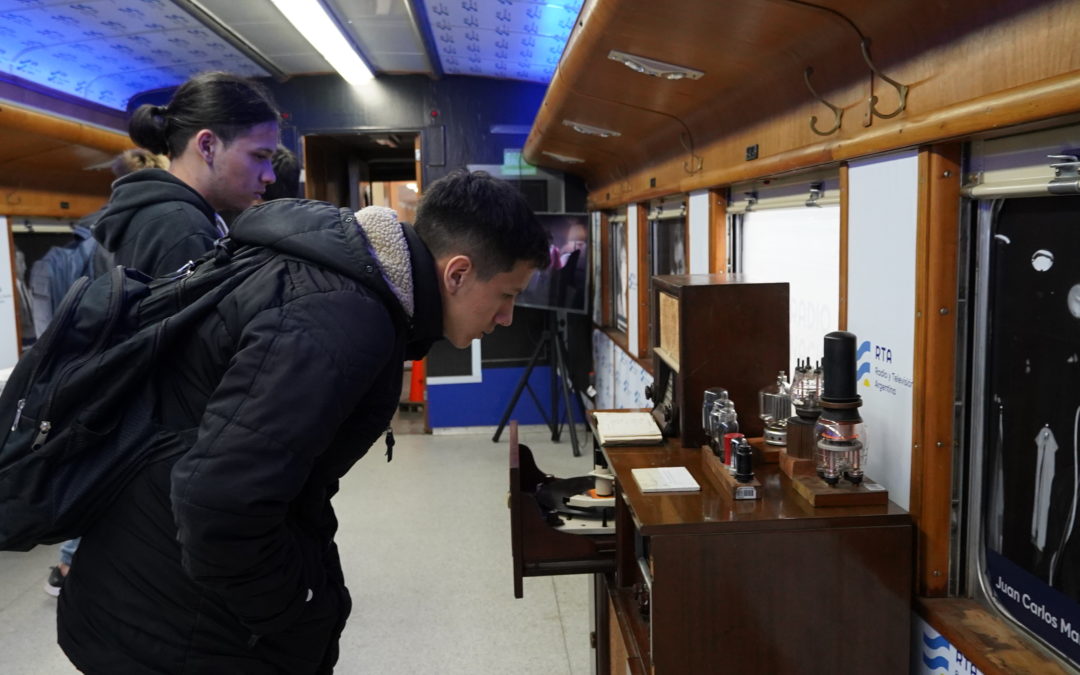 LLEGÓ EL TREN MUSEO  ITINERANTE A MARIANO ACOSTA