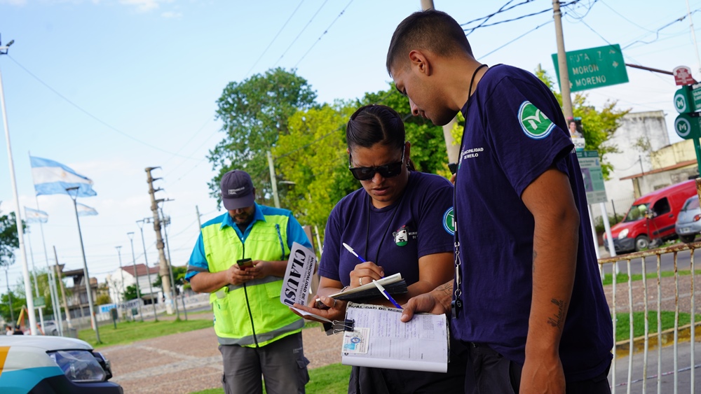 OPERATIVO DE SEGURIDAD VIAL EN MERLO