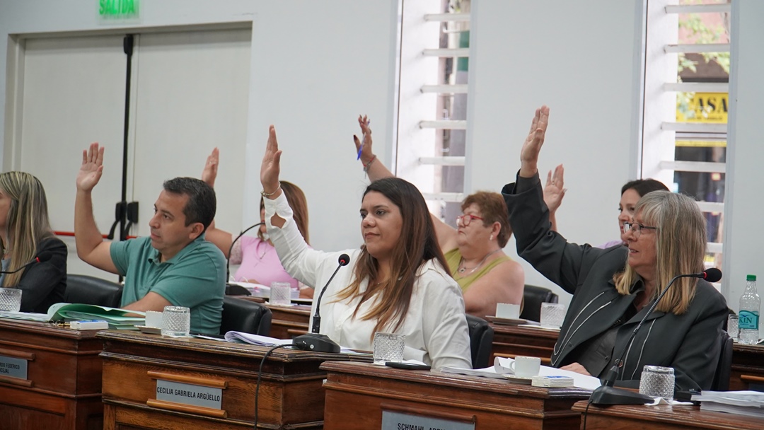 SESIÓN ORDINARIA EN EL HONORABLE CONCEJO DELIBERANTE