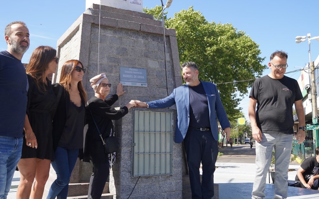 HOMENAJE AL SENADOR MANUEL JORGE DE ARMA