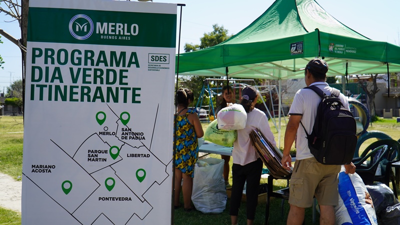 JORNADA DE RECICLADO EN MERLO NORTE