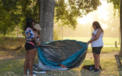 LOS CHICOS DE MERLO INCLUSIVO DISFRUTARON DE SU CAMPAMENTO
