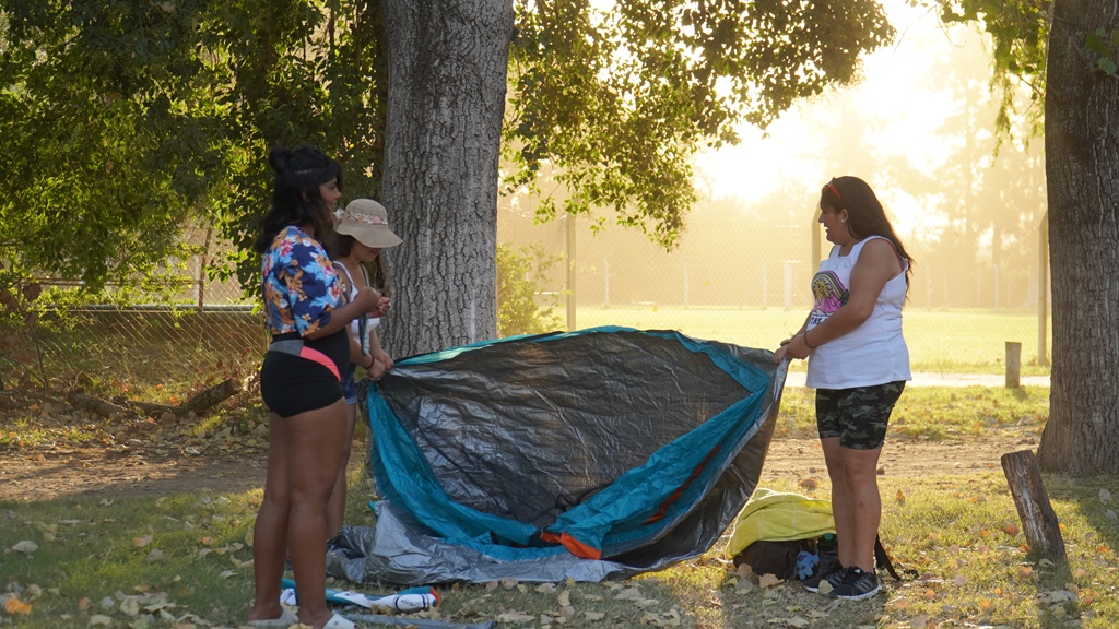 LOS CHICOS DE MERLO INCLUSIVO DISFRUTARON DE SU CAMPAMENTO