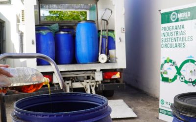 RECICLADO DE ACEITE EN MERLO