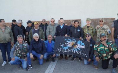 MERLO HOMENAJEÓ A LOS CAÍDOS EN EL ARA GENERAL BELGRANO
