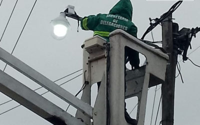 OPERATIVOS DE ALUMBRADO PÚBLICO EN MERLO