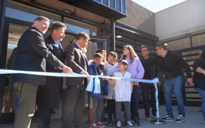 MENÉNDEZ Y KICILLOF EN LA ESCUELA N°502