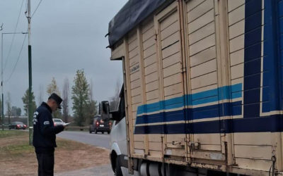 CONTINÚAN LOS CONTROLES VIALES EN EL CAMINO DE LA RIBERA