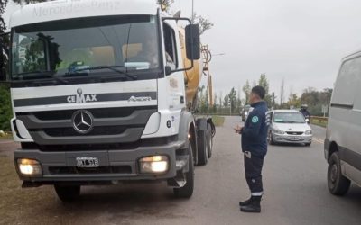 CONTROL VEHICULAR EN CAMINO DE LA RIBERA