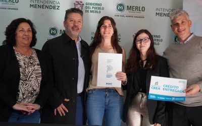 MERLENSES ACCEDIERON A CRÉDITOS BUENOS AIRES CREA