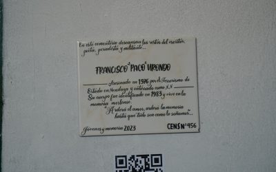 HOMENAJE A FRANCISCO “PACO” URONDO