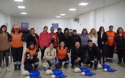 CAPACITACIONES DE PRIMEROS AUXILIOS EN EL CLUB INDEPENDIENTE