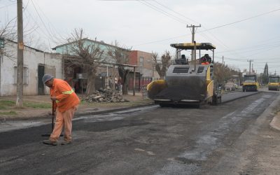 NUEVAS OBRAS DE PAVIMENTACIÓN EN MARIANO ACOSTA