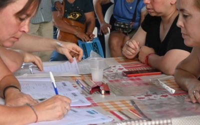 MERLENSES TRAMITARON LA ESCRITURACIÓN DE SUS VIVIENDAS