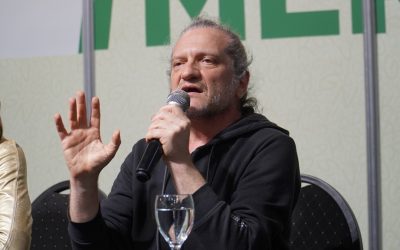 MENGOLINI Y DARIO ZETA EN LA 7MA FERIA DEL LIBRO DE MERLO