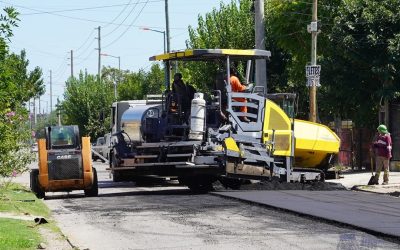 NUEVAS OBRAS DE REPAVIMENTACIÓN EN MERLO