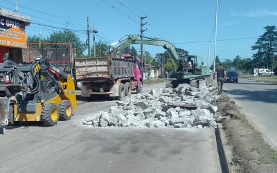RECONSTRUCCIÓN DE PAVIMENTO EN LA RUTA 21