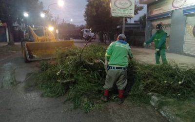 TAREAS DE ASISTENCIA TRAS LAS FUERTES LLUVIAS