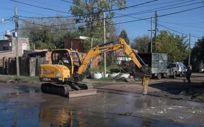 TAREAS DE RECONSTRUCCIÓN DE PAVIMENTO EN LIBERTAD