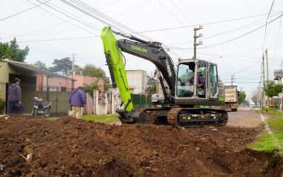 NUEVA OBRA DE ASFALTO EN PARQUE SAN MARTÍN
