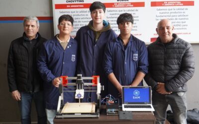 ESTUDIANTES MERLENSES PRESENTARON PROYECTOS INDUSTRIALES