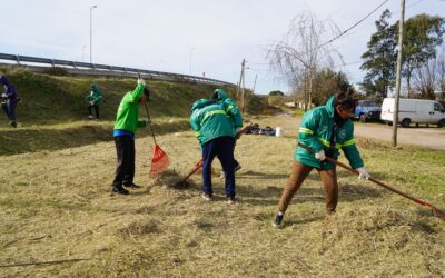 TRABAJOS DE MANTENIMIENTO EN MARIANO ACOSTA