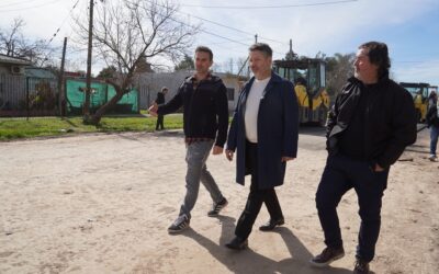 CONTINÚA LA PAVIMENTACIÓN DE LA AVENIDA ARGENTINA